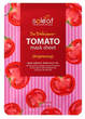 Тканинна маска для обличчя Soleaf So Delicious Tomato Mask Sheet Brightening 25 г (8809389032846) - зображення 1