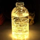 Проволочная декоративная гирлянда 50 Led 5 м На батарейках Теплый белый (KG-4201) - изображение 4