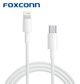 Кабель для быстрой зарядки Apple iPhone Type-C to Lightning USB-C Foxconn шнур лайтнинг тайпси зарядка для IOS устройств айфон айпад 2 метра (200 см) - изображение 1
