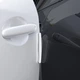 Защитные накладки на двери авто BASEUS Streamlined car door bumper strip (4 шт). White - изображение 2