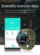 Тактические, спортивные смарт часы для военных UWatch Smart Storm Military Green с возможностью совершать звонки - изображение 7