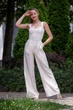 Бежевый комбинезон vintage L бежевый 43338024 - изображение 2