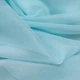 Короткий голубий тюль з світлою окантовкою для кухні Adagio Windows Decor у розмірах 2,8 х1,6м, легка кухонна штора з підхватом - изображение 2
