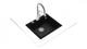 Мойка кухонная Teka - FORSQUARE 50.40 TG черный 115230005 - изображение 2
