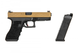 Страйкбольний пістолет D-Boys Glock 17 Gen.4 855 CO2 Half-Tan - изображение 8