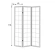 Ширма PAR-1 Halmar 43x178x2 (V-CH-PAR_1-PARAWAN) 036878 - изображение 2