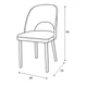 Стілець Avola Fameg 48x86x54 (A-1411) 035846 - изображение 2