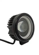 Светодиодная двухцветная противотуманная фара Led балка 9-36V 20W Белый Жёлтый с белым ангельским глазом (01945) - изображение 5