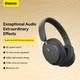 Беспроводные Bluetooth наушники Baseus Bowie D05 Wireless Headphones Cluster BT5.3, 70H (NGTD020213) Grey - изображение 10