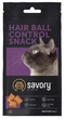Ласощі-подушечки для виведення шерсті зі шлунка у котів Savory Snack Hair-ball Control 60 г - зображення 1