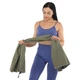 Комплект спортивных полотенец пляжные полотенца Zelart 4Monster Beach Towel Fit T-PPT Olive - изображение 4