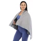 Комплект спортивных полотенец пляжные полотенца Zelart 4Monster Beach Towel Fit T-PPT Light Grey - изображение 4