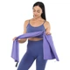 Cпортивний рушник антибактеріальний з чохлом Zelart 4Monster Sport Towel ECT-120 розмір 120х60см Violet - зображення 9