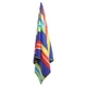 Cпортивное полотенце пляжное полотенце Zelart 4Monster Rainbow Beach Towel T-RST Blue-Red - изображение 5
