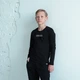 Лонгслив подростковый для мальчика Gbi Teens Try.Do Черный на рост 140 (13754) - изображение 1