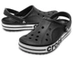Сабо Crocs Bayaband Clog M5W7-37-24 см Black / White 205089 - изображение 3