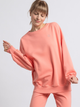 Bluza damska bez kaptura LaLupa LA057 1104338 2XL Koralowa (5903887628624) - obraz 1