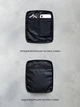 Сумка через плече GARD MESSENGER MINI-4 geometrik print 3/22 чорний 5283 - зображення 4