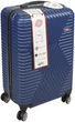Чемодан на 4-х колесиках G&D Polo Suitcase Model 600 размер S 37 x 27 x 58 см Синий - изображение 2