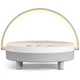 Бездротова зарядка 3в1 Earldom ET-WC28 15W з LED лампою та колонкою White 755099 - зображення 7