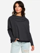 Bluza damska bez kaptura BeWear B094 87114 2XL-3XL Grafitowa (5903068424717) - obraz 1
