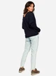 Bluza damska bez kaptura BeWear B094 87115 2XL-3XL Granatowa (5903068424748) - obraz 4