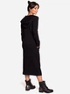 Sukienka tunika damska BeWear B128 90805 M Czarna (5903068448737) - obraz 2