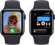 Smartwatch Apple Watch SE (2023) GPS 40mm Midnight Aluminium Case with Midnight Sport Band - M/L (MR9Y3) - obraz 4