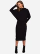Sukienka tunika damska Stylove S245 235506 S-M Czarna (5903887600415) - obraz 1