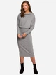 Sukienka tunika damska Stylove S245 235508 L-XL Szara (5903887600491) - obraz 1