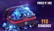 Дополнение Garena Free Fire: 110 Diamonds для ПК (Ключ активации) - изображение 1