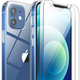 Чехол FlexGear с полной защитой для iPhone 12 Mini и 2 защитных стекла - Crystal Clear (502307113-X002LYU2BB) - изображение 4