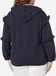 Худи женское Tommy Hilfiger 703414713 2X Синее (1159789046) - изображение 6