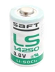 Батарейка литиевая SAFT LS14250 STD, 1/2AA, 3.6V, LiSOCl2 - изображение 1
