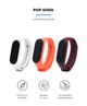 Комплект силиконовых ремешков для фитнес браслетов Xiaomi Mi Band 3/4, Silicone, Pop Soda, с удобной застёжкой, на фитнес трекер и смарт часы, ArmorStandart (ARM56667) - изображение 2