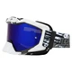 Мотоокуляри з затемненим візором Zelart Jie Polly Action 023 White-Blue-Grey - зображення 1