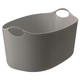 Гибкая корзина для белья IKEA TORKIS 35 л серый 604.943.72 - изображение 1