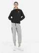 Худи теплое женское Nike Club Fleece Hoodie DQ5415-010 XS Black/White (196149262383) - изображение 3