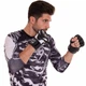 Перчатки для смешанных единоборств MMA Zelart BO-3394 S Черный-белый - изображение 4