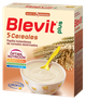 Kaszka wieloziarnista dla dzieci Ordesa Blevit Instant Cereals 5 Cereals Plus 300 g (8426594089856) - obraz 1