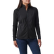 Куртка жіноча флісова 5.11 Tactical Women's Stratos Full Zip Black M - зображення 1