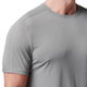 Футболка тактична потовідвідна 5.11 Tactical No Mercy PT-R Short Sleeve Top Overcast Grey 2XL - изображение 4