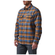 Сорочка тактична 5.11 Tactical Lester Long Sleeve Shirt Cobalt Blue Plaid 2XL - изображение 1