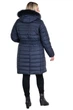 Fashions • Пальто женское Памела Fashions 82 темно-синий (1878(ПМ)-мк) - изображение 4