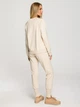 Bluza damska bez kaptura Made Of Emotion M693 2XL Jasnobeżowa (5903887672917) - obraz 6