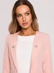 Marynarka damska Made Of Emotion M665 L Pudrowa (5903887663281) - obraz 4