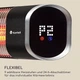 Інфрачервоний обігрівач Blumfeldt Dark Wave 2000W (10037729) - зображення 6