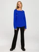 Sweter damski luźny Made Of Emotion M712 S/M Granatowy (5903887671491) - obraz 4