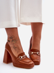 Loafersy Inna Marka Rouse 37 Camel (5905677655582) - obraz 4