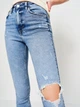 Джинсы Skinny женские H&M 0891630 32 Голубые (7000000000708) - изображение 4